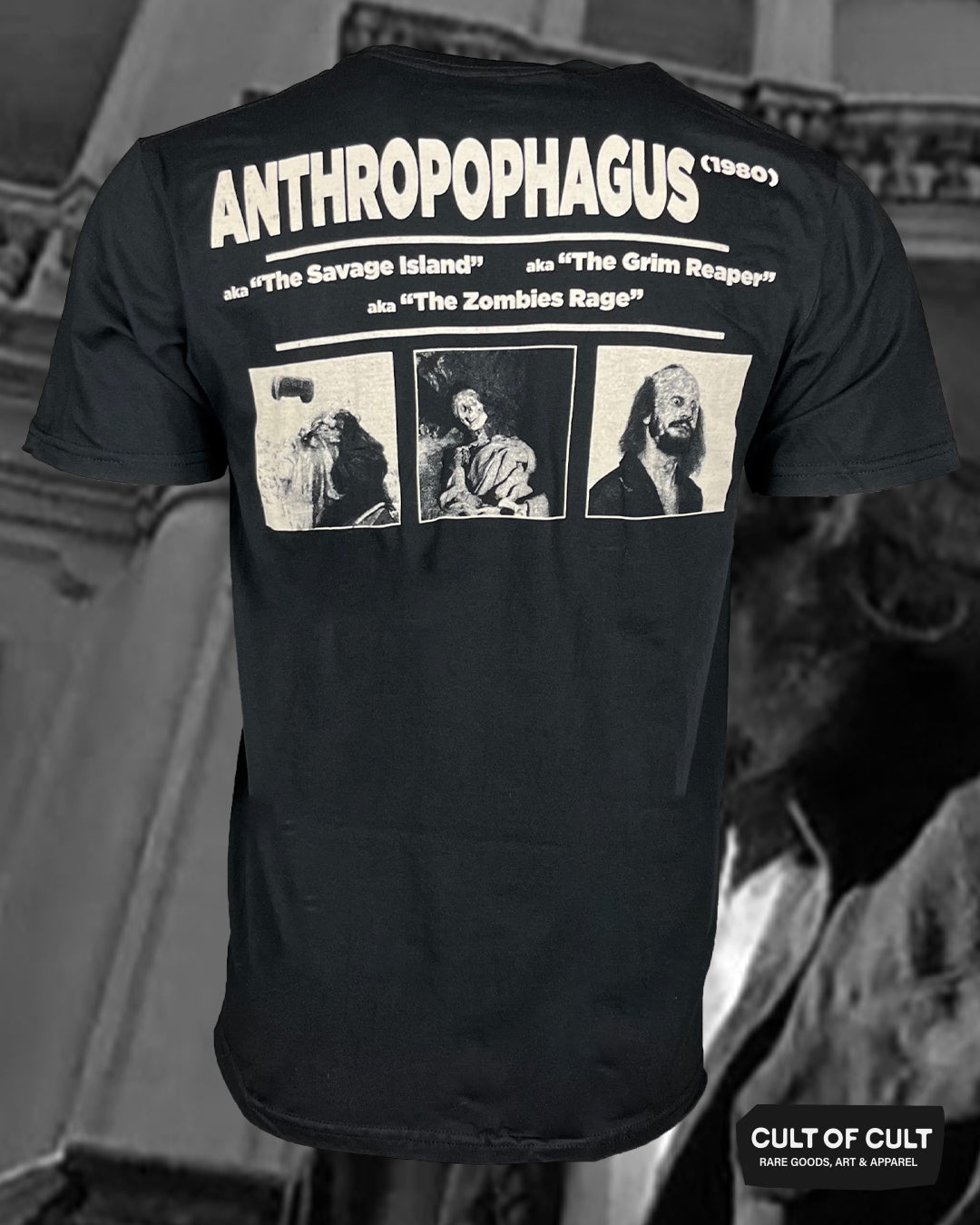 Anthropophagus Rage T-shirt Back