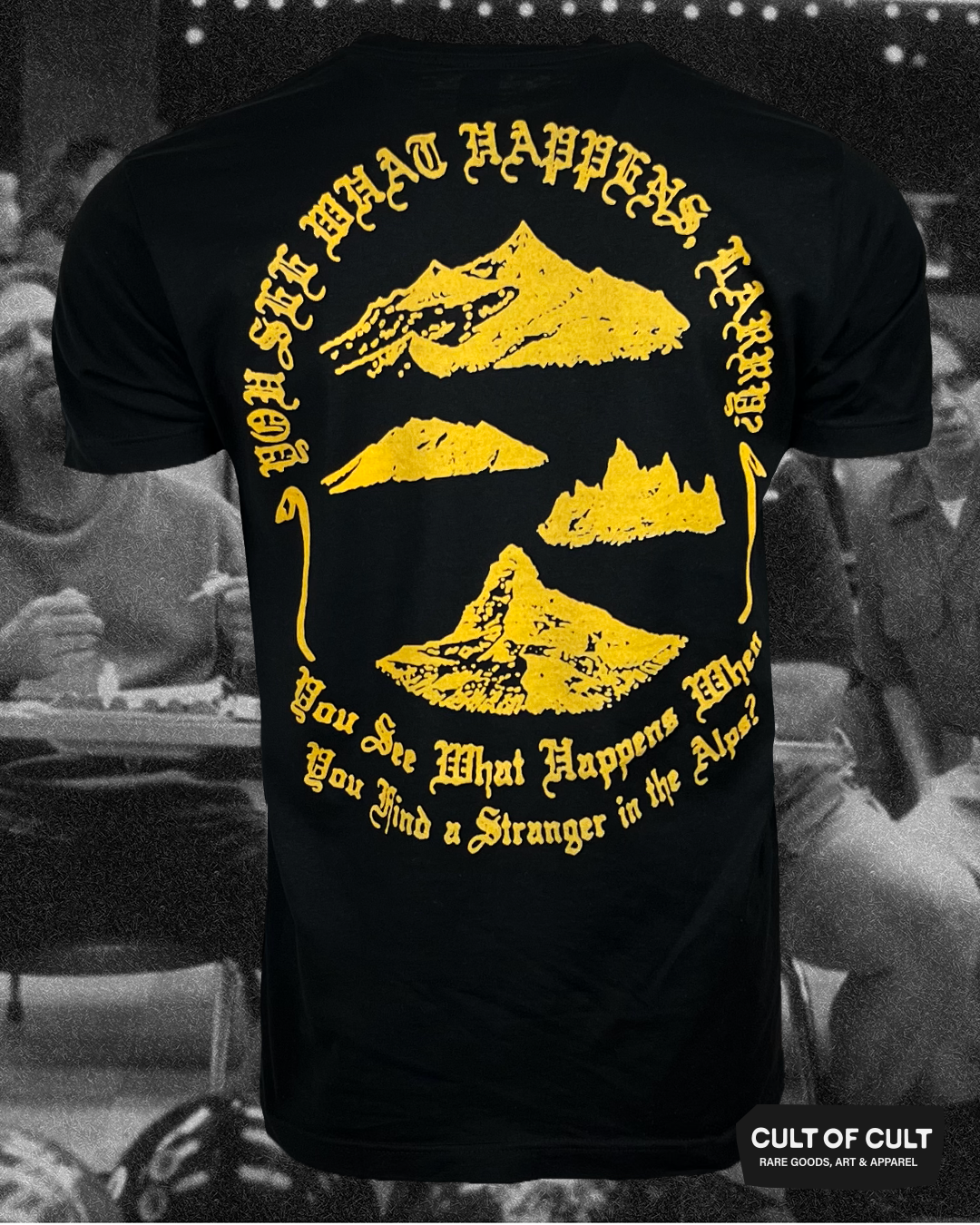Stranger In The Alps T-Shirt – Cult of Cult Stranger In The Alps T-Shirt – Cult of Cult