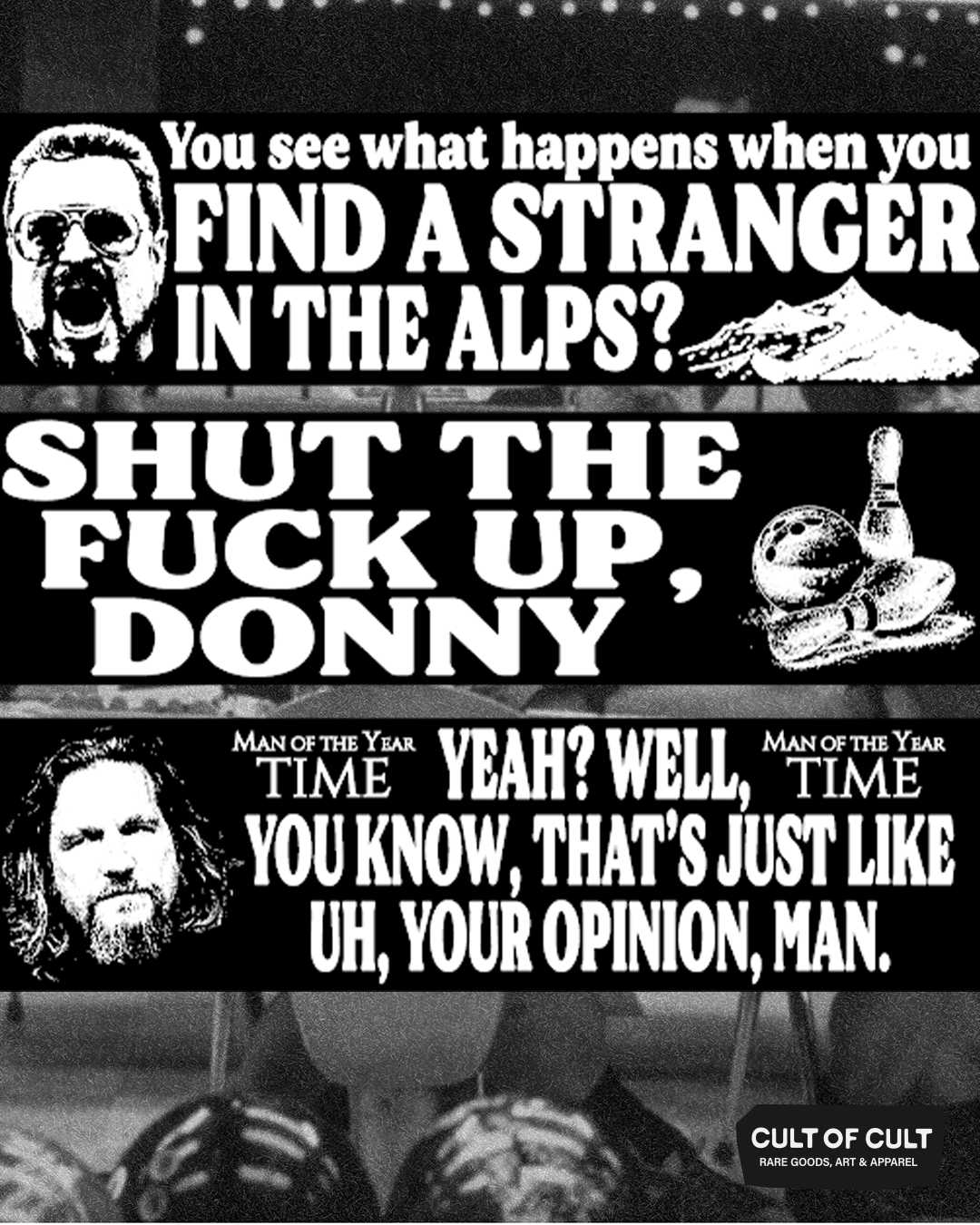STFU Donny Stickers