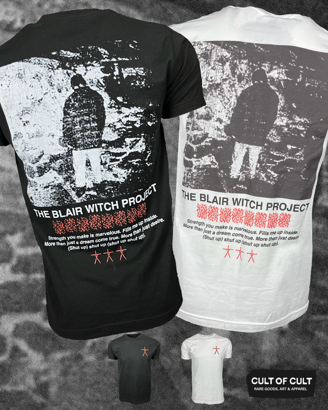 *GARAGE SALE 2026* The Blair Witch 1999 Shut Up T-Shirt