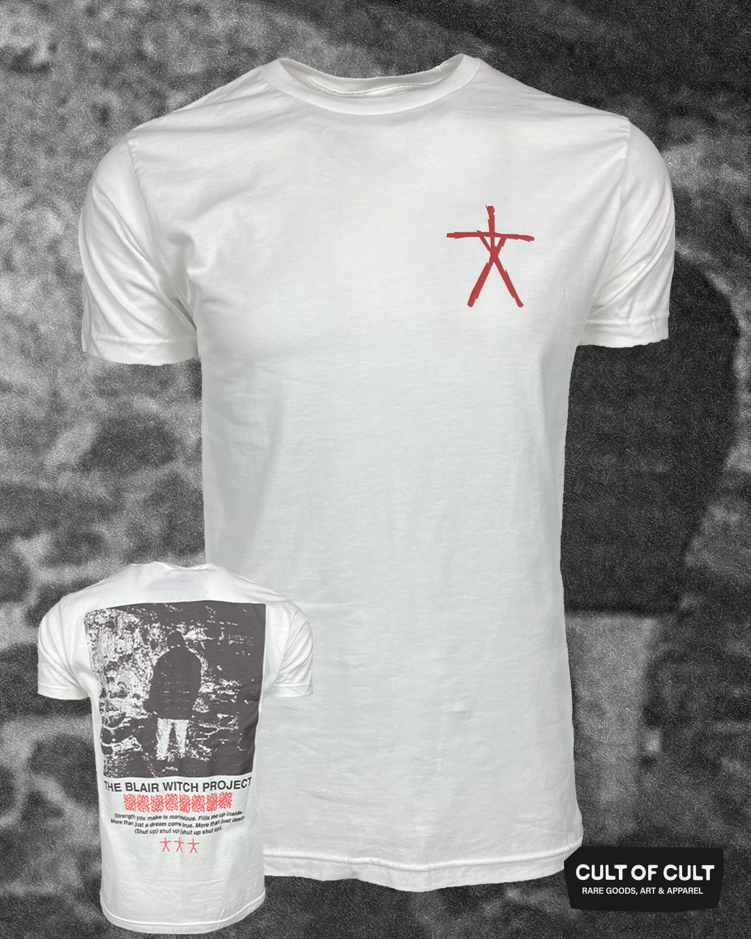 *GARAGE SALE 2026* The Blair Witch 1999 Shut Up T-Shirt