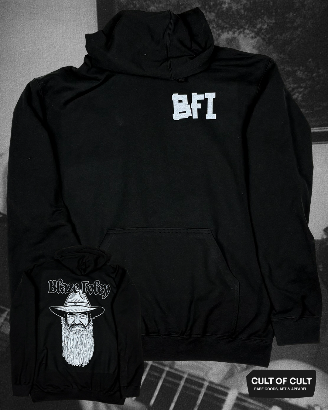 Blaze Foley Be There Hoodie