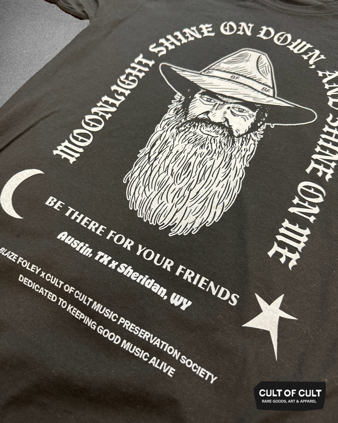 Blaze Foley Moonlight T-Shirt