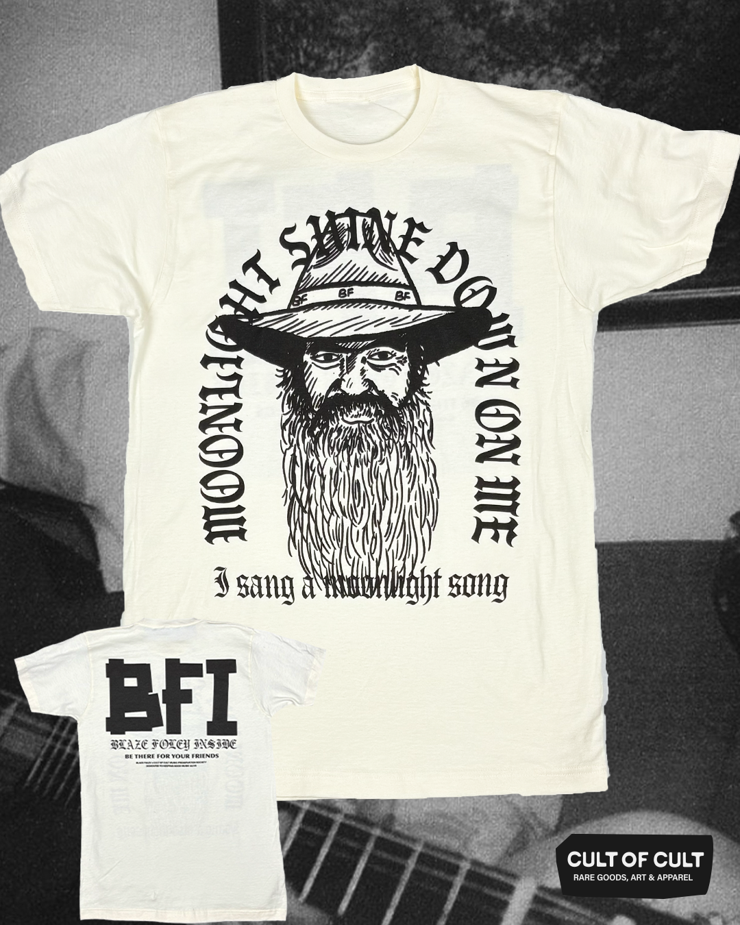 Blaze Foley Moonlight T-Shirt