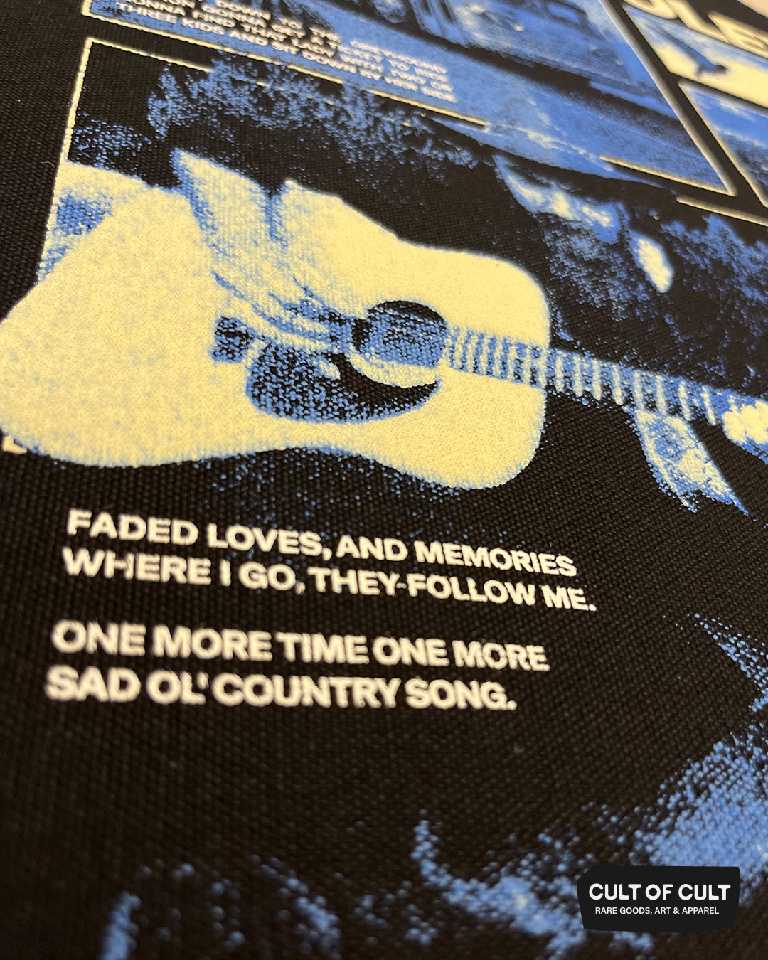 Blaze Foley Clay Pigeons Back Patch