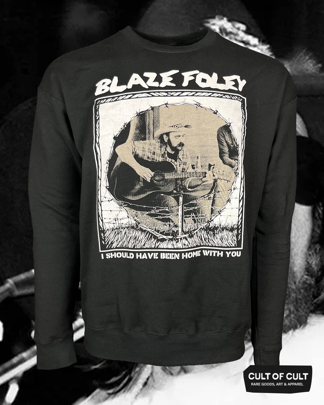 Blaze Foley Crewneck Front