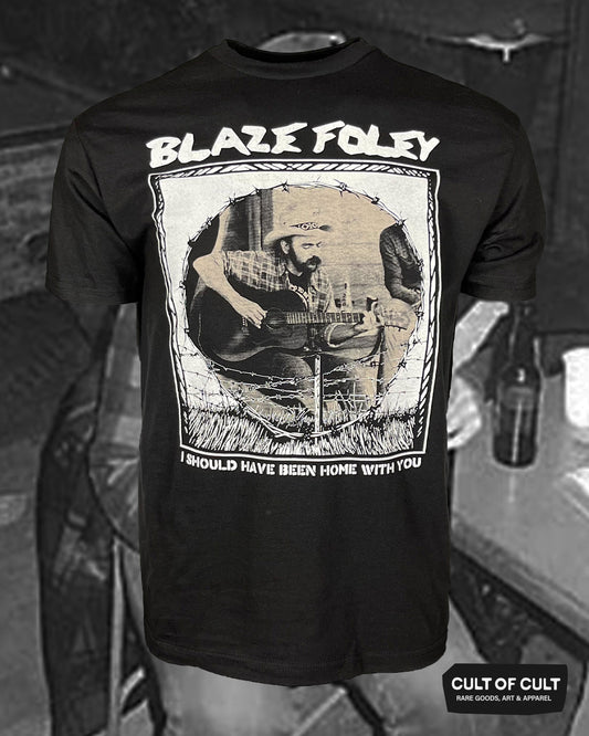 Blaze Foley Daw Years Tee Black Front