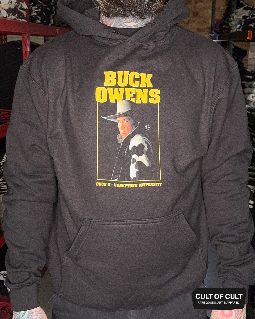 Buck Owens Honkytonk University Hoodie