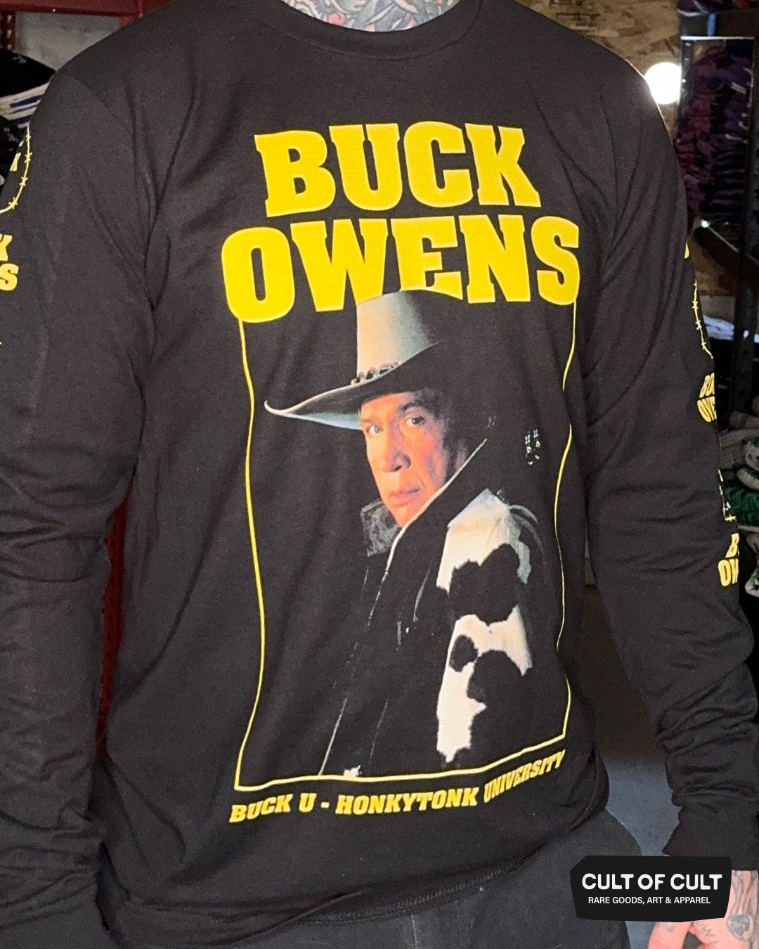 Buck Owens Honkytonk University Long Sleeve