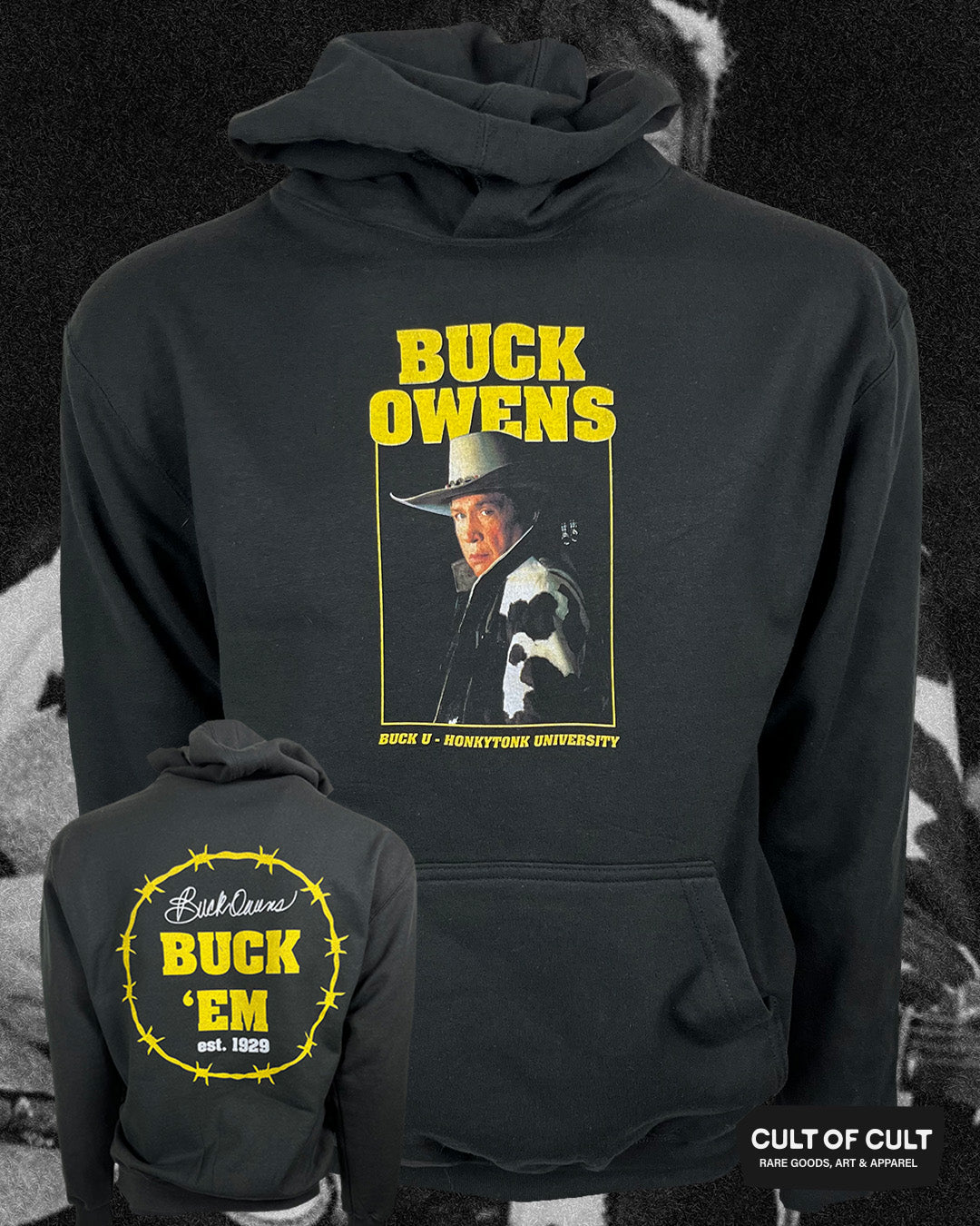 Buck Owens Honkytonk University Hoodie