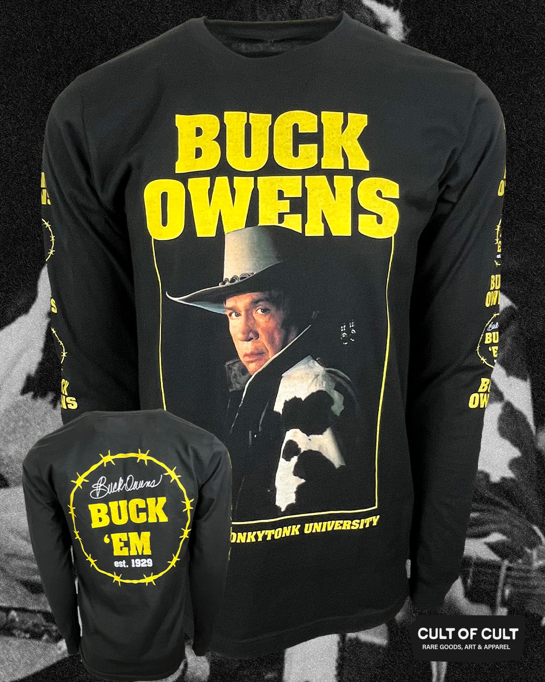 Buck Owens Honkytonk University Long Sleeve