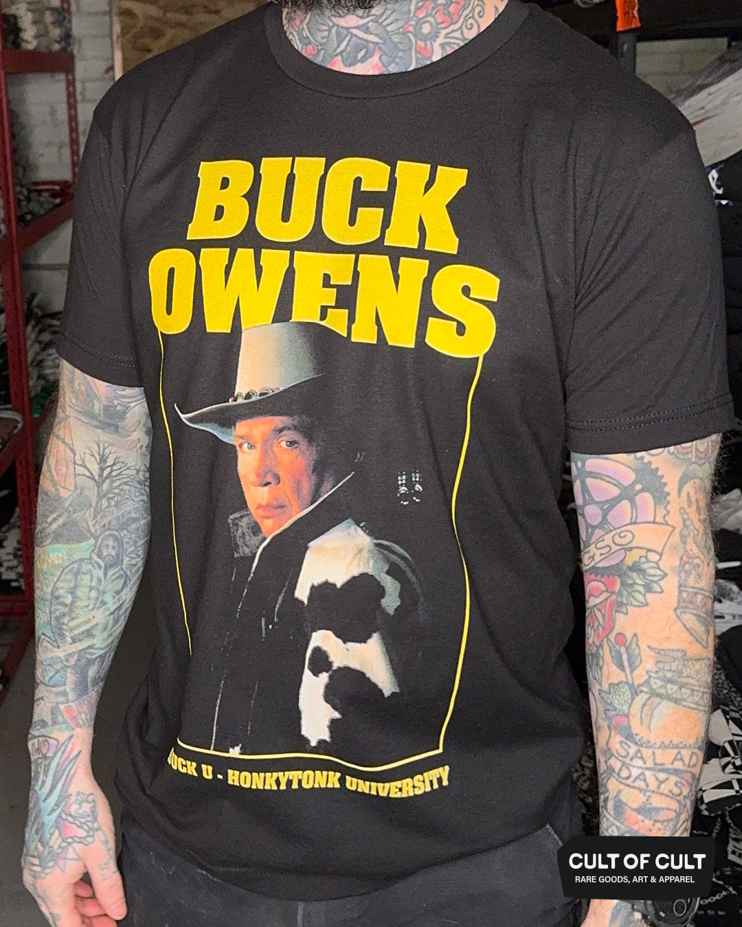 Buck Owens Honkytonk University T-Shirt