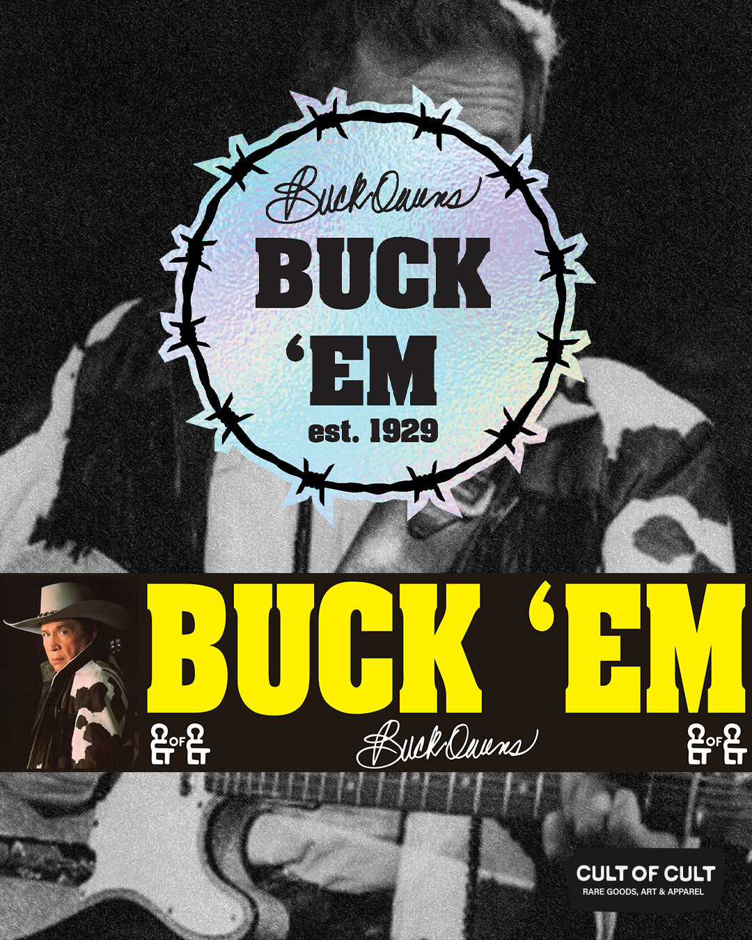 Buck Owens Stickers