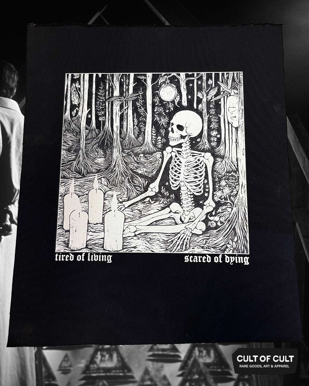 Cult of Cult Tired of Living Back Patch