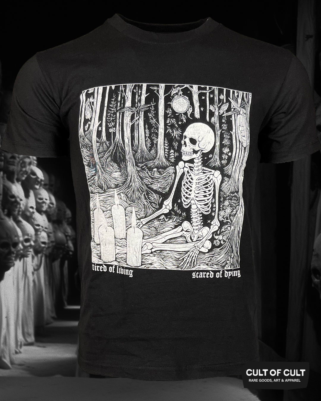 Cult of Cult Tired of Living Short Sleeve Front