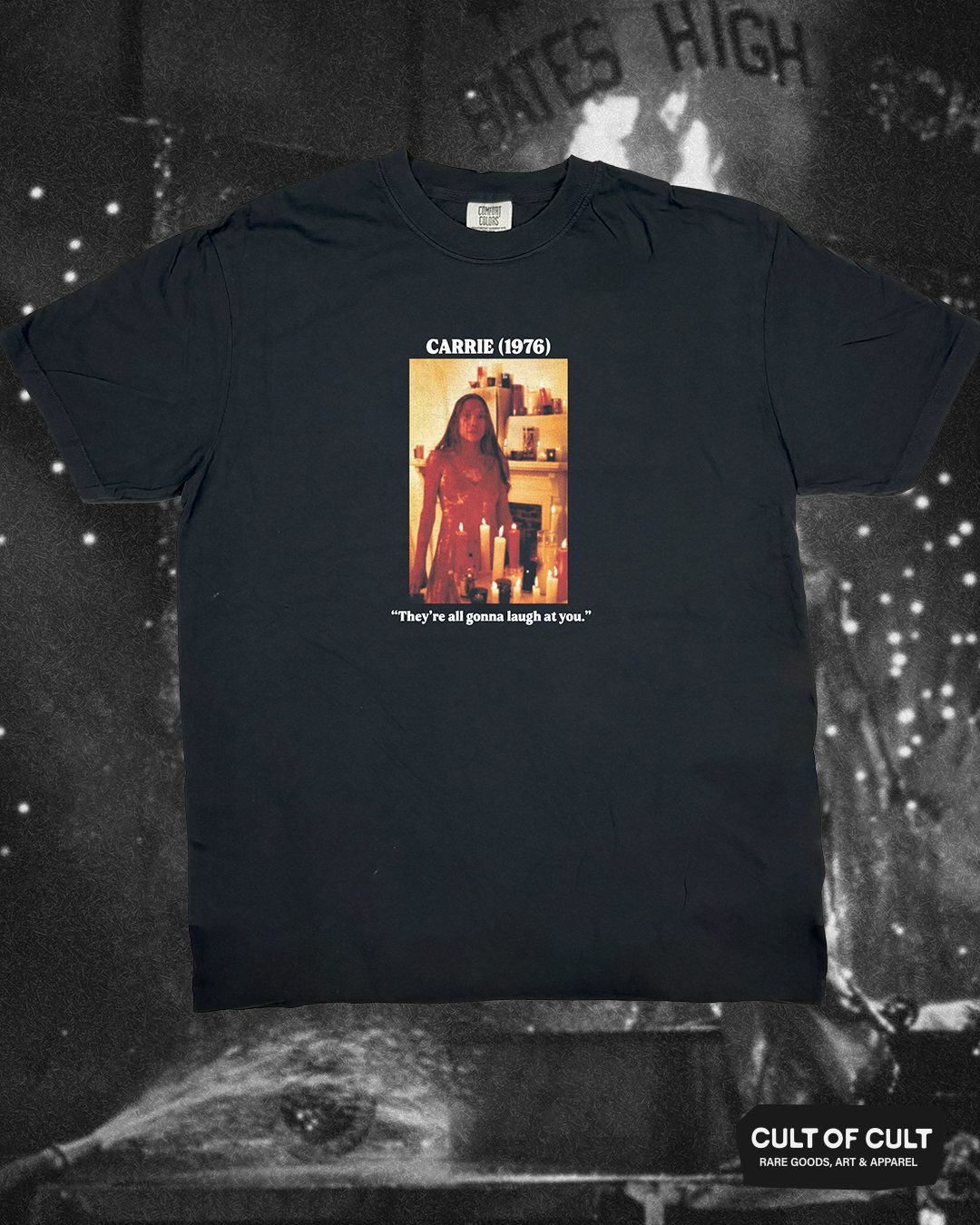 *SECRET DROP* Carrie 1976 Laugh T-Shirt