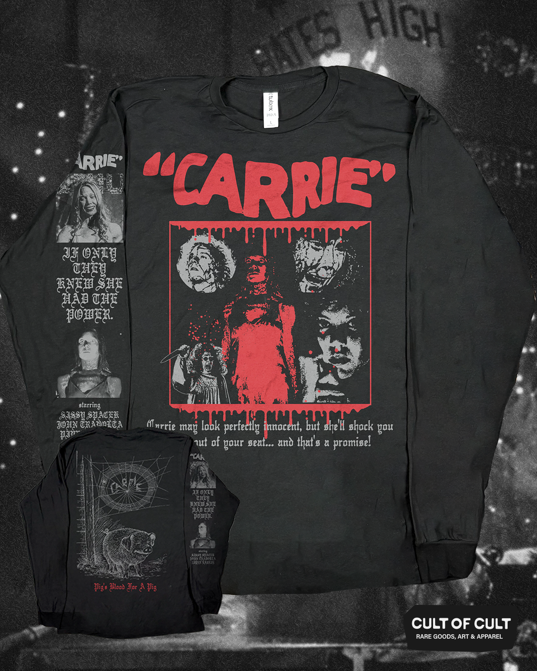 *SECRET DROP* Carrie 1976 Promise Long Sleeve