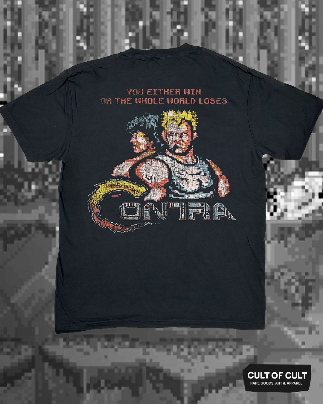 Contra Title Screen T-Shirt