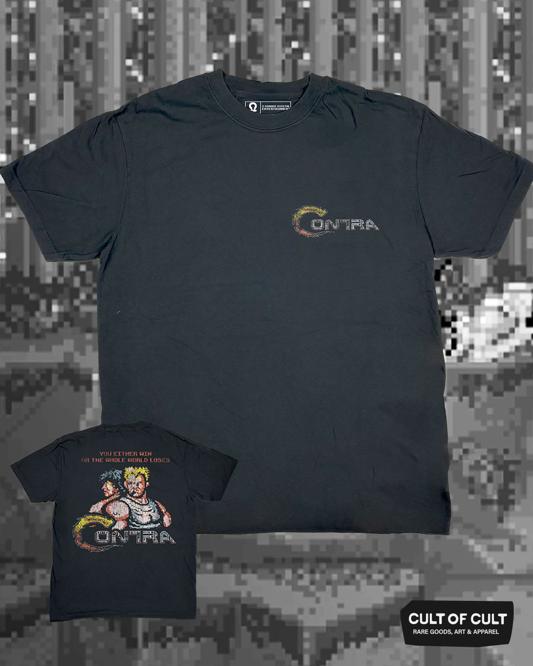 Contra Title Screen T-Shirt