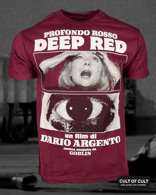 Deep Red short Sleeve Front