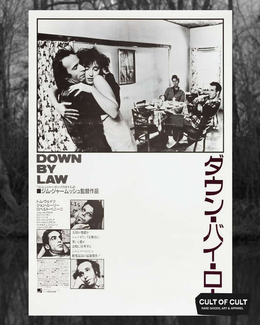 Abajo por ley 1986 póster de película japonesa 