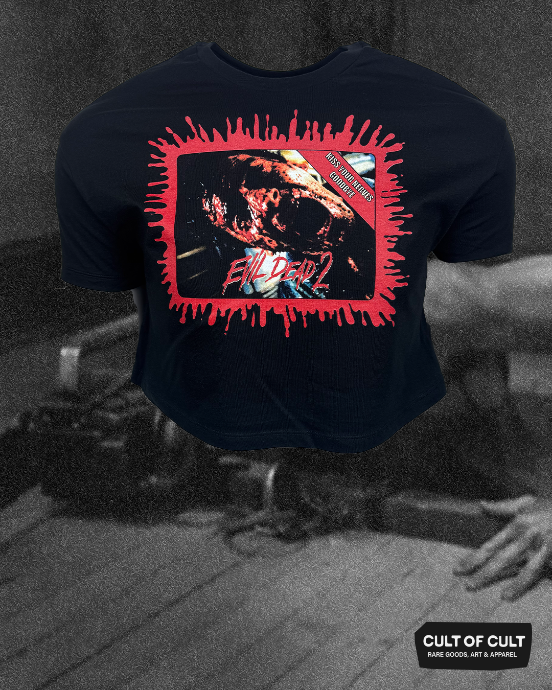 Evil Dead 2 Decayed Crop Top