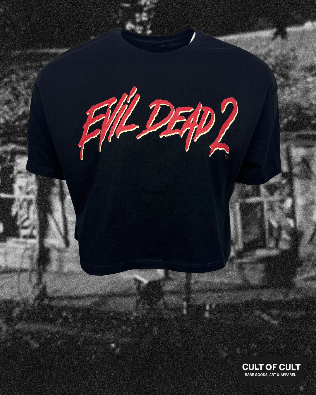 Evil Dead 2 Title Crop Top