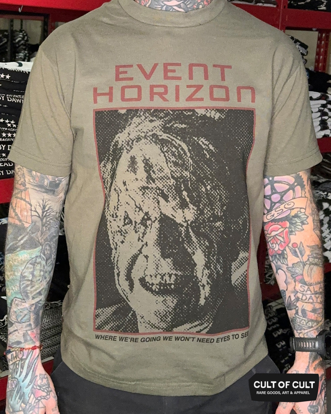*SUMMER GARAGE SALE* Event Horizon 1997 Eyes T-Shirt