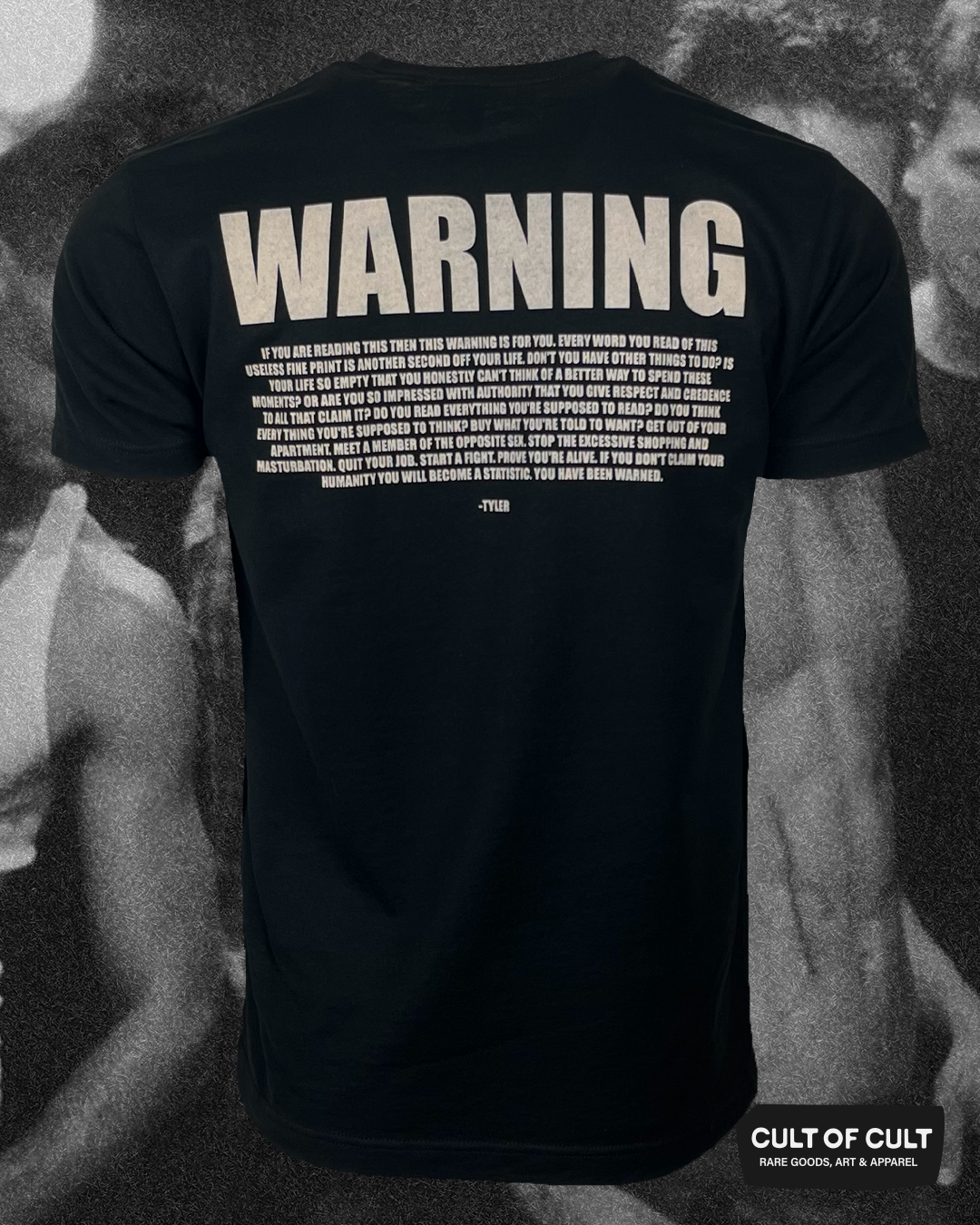 *GARAGE SALE 2026* Fight Club 1999 Warning T-Shirt
