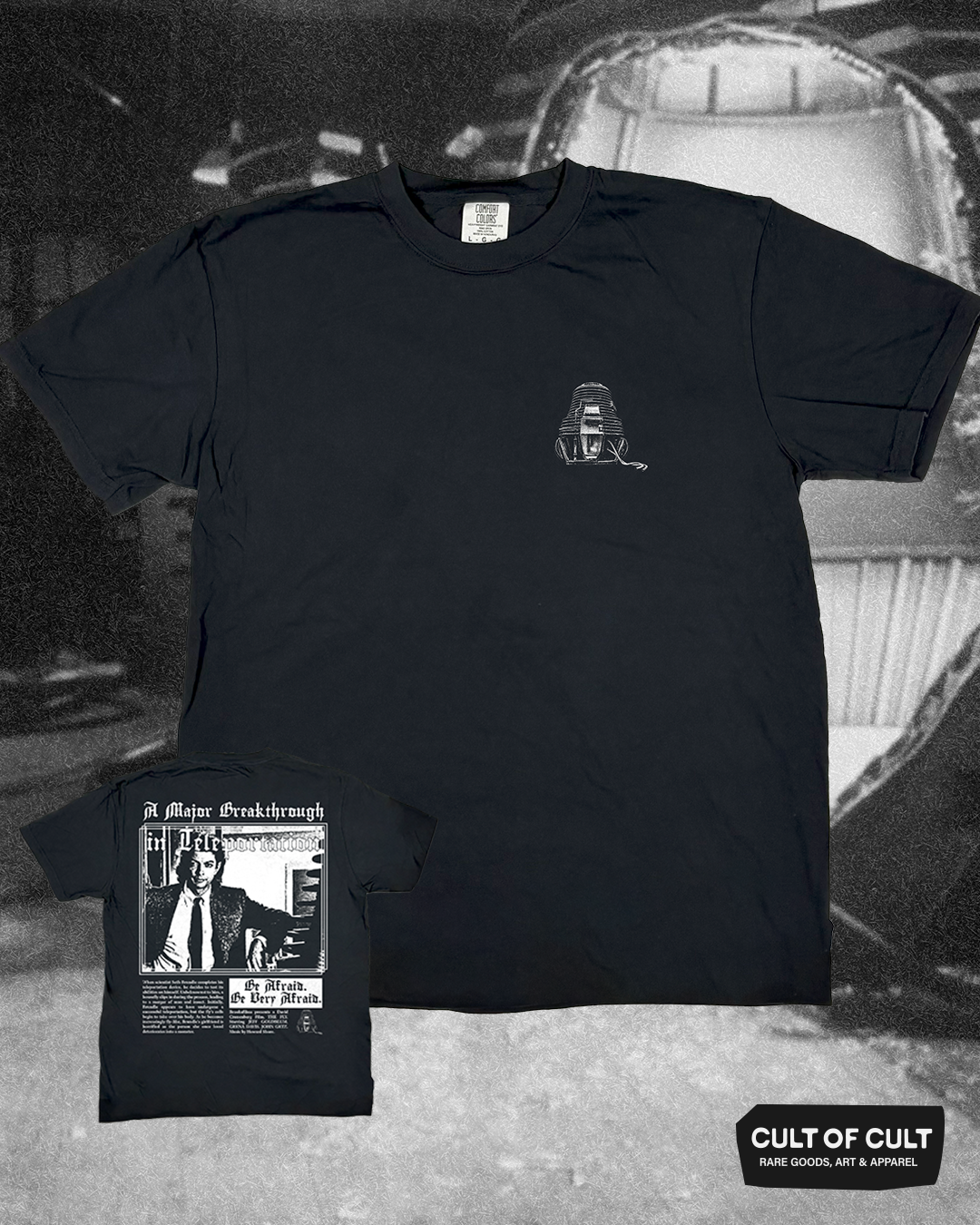 *SECRET DROP* The Fly 1986 Teleportation T-Shirt