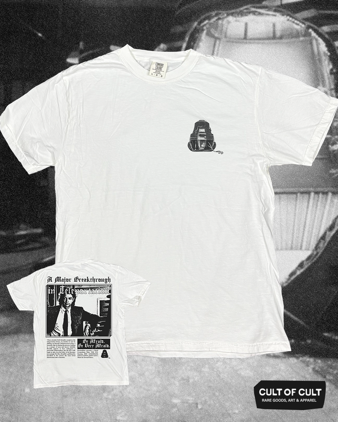 *SECRET DROP* The Fly 1986 Teleportation T-Shirt