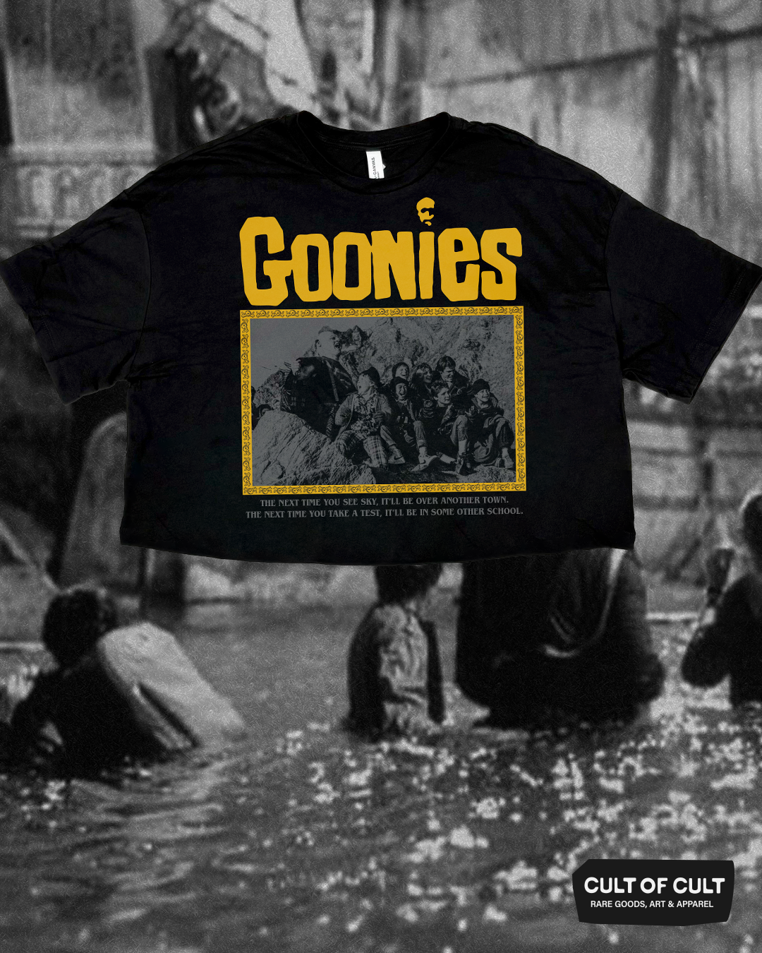 *SECRET DROP* The Goonies 1985 Another Town Crop Top