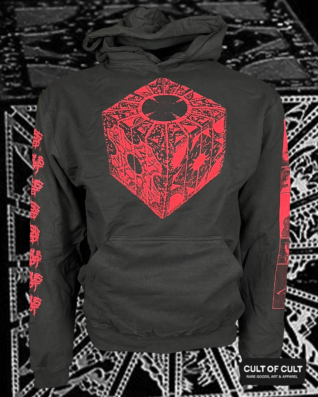 Hellraiser Cube Hoodie Front