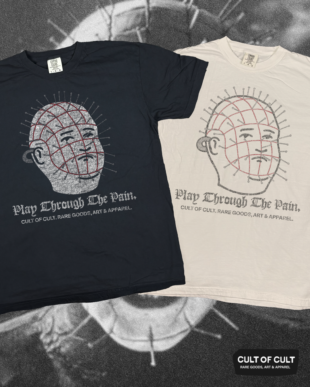*SECRET DROP* Hellraiser 1987 Play Through the Pain T-Shirt