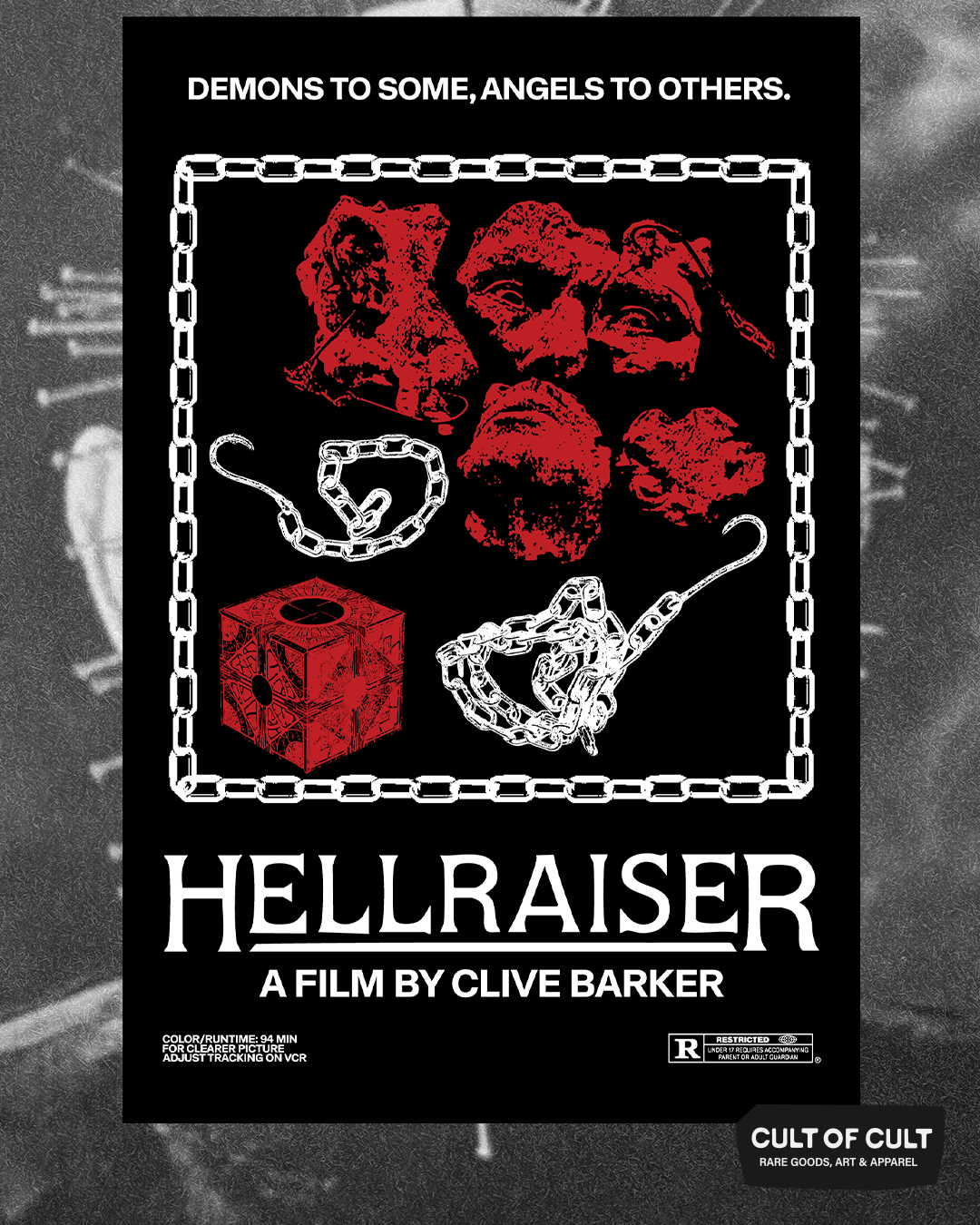 *SECRET DROP* Hellraiser 1987 Poster