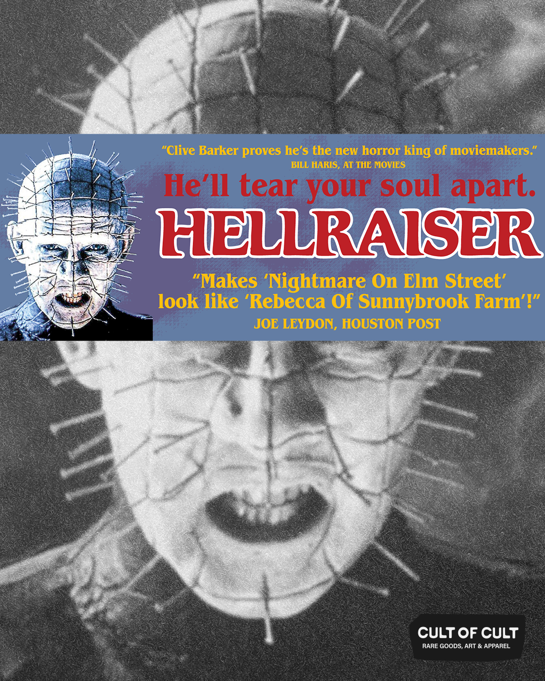 *SECRET DROP* Hellraiser 1987 Stickers