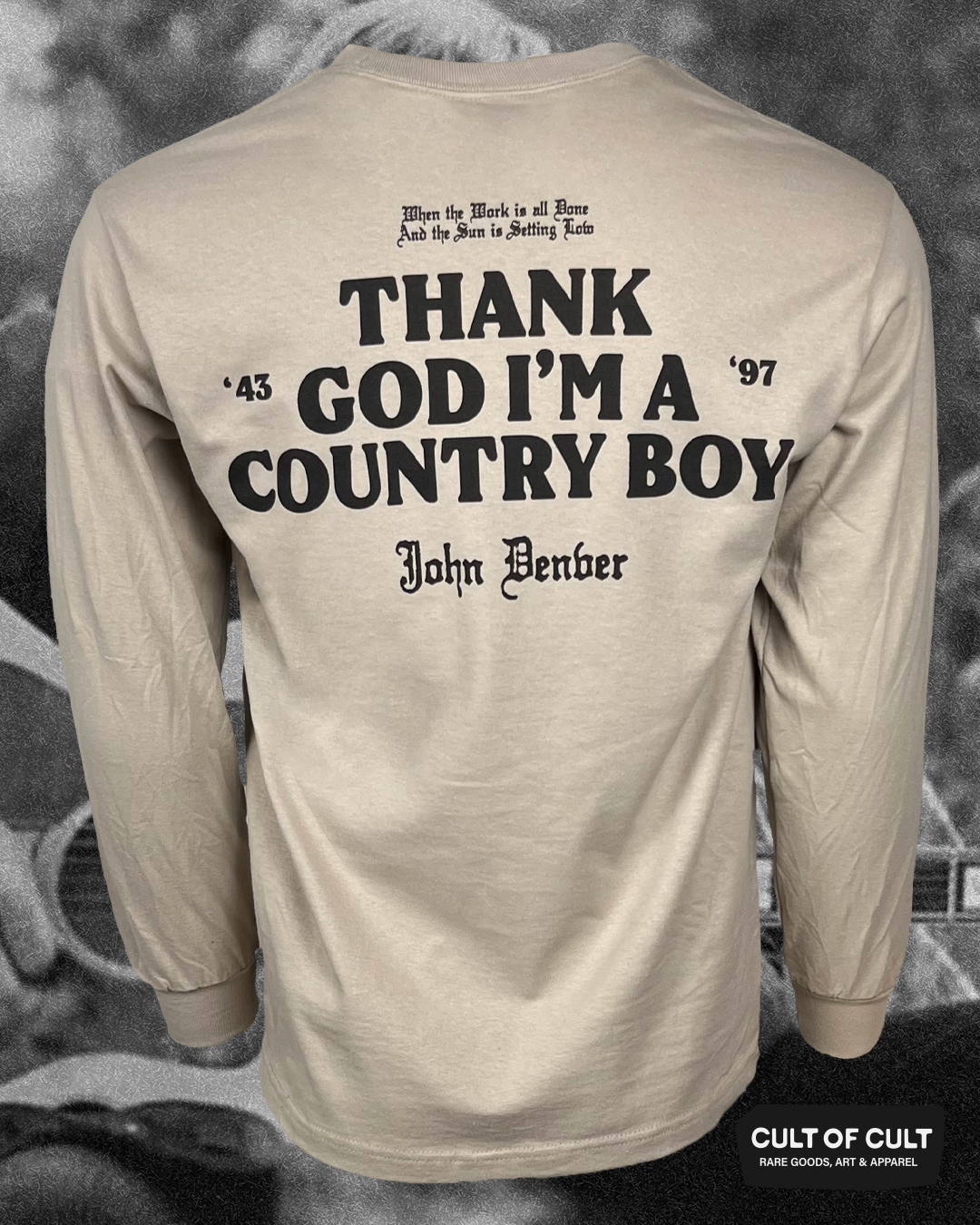 John Denver Thank God Long Sleeve