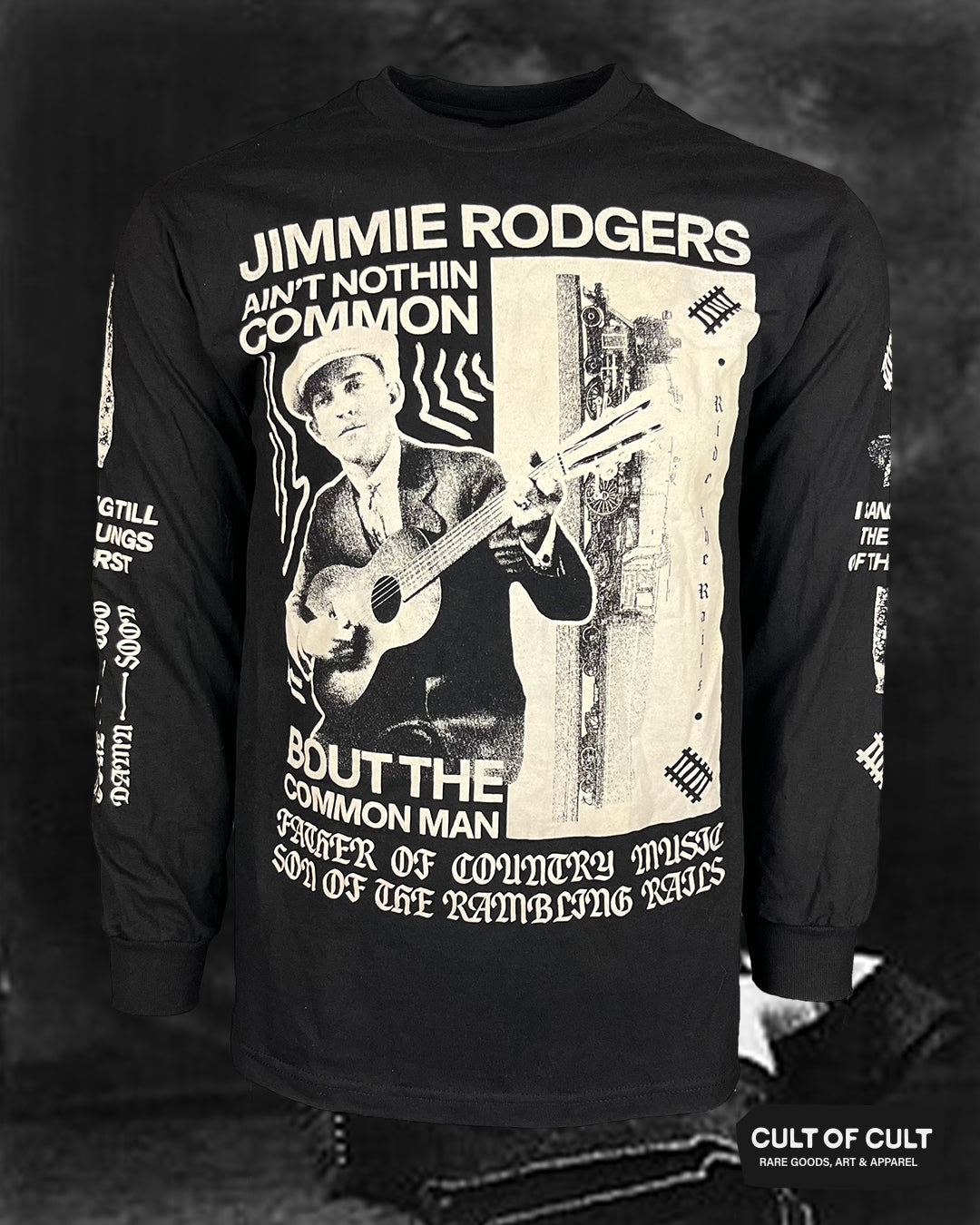 Jimmie Rodgers Rails LS Front