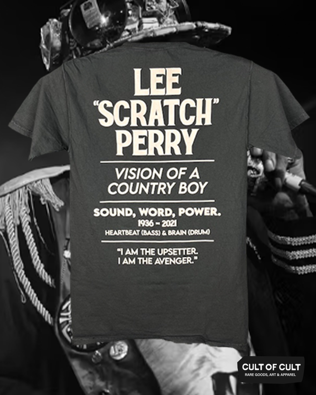 Lee "Scratch" Perry - Camiseta Sound Word Power