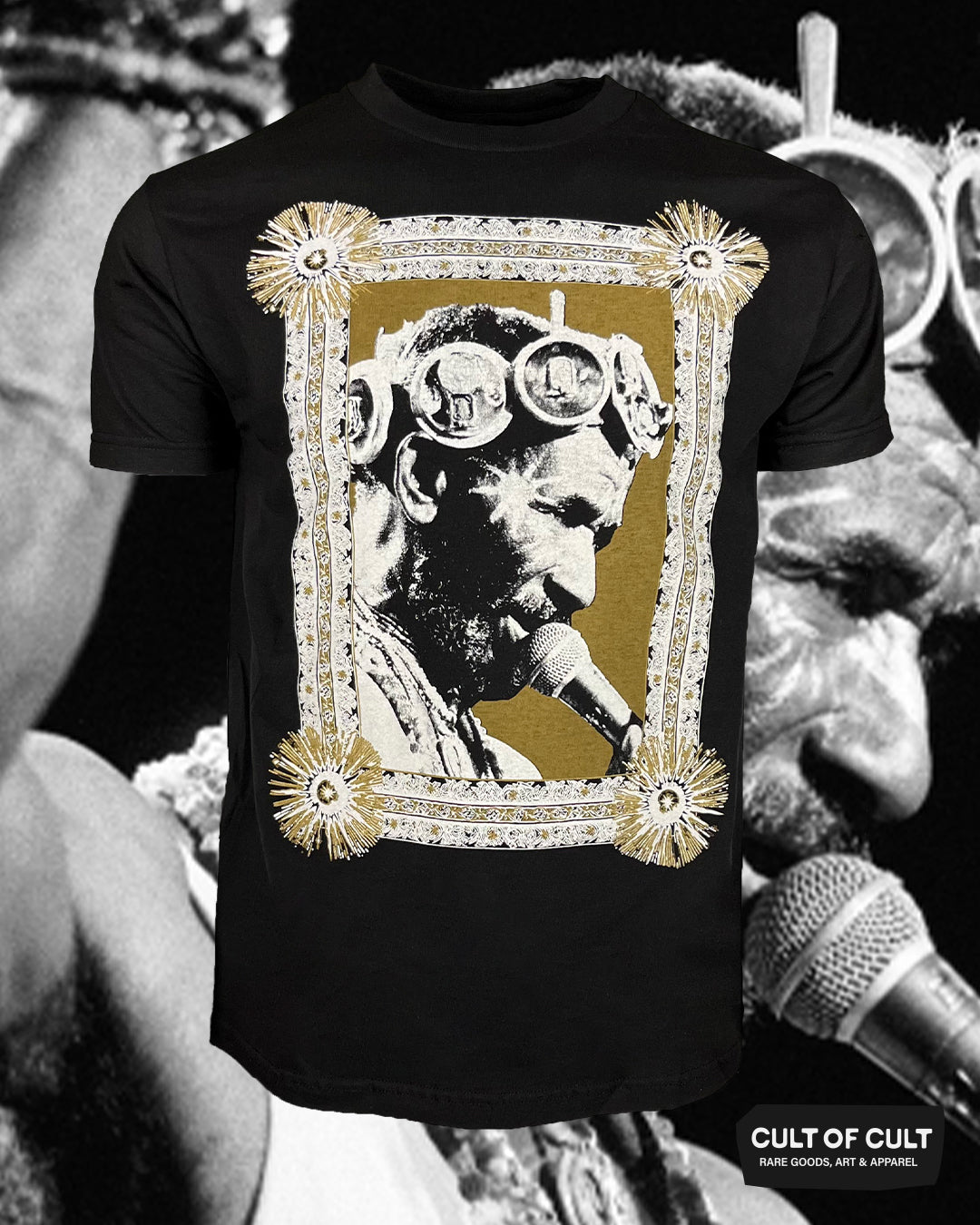 Lee Perry Tee Black Front