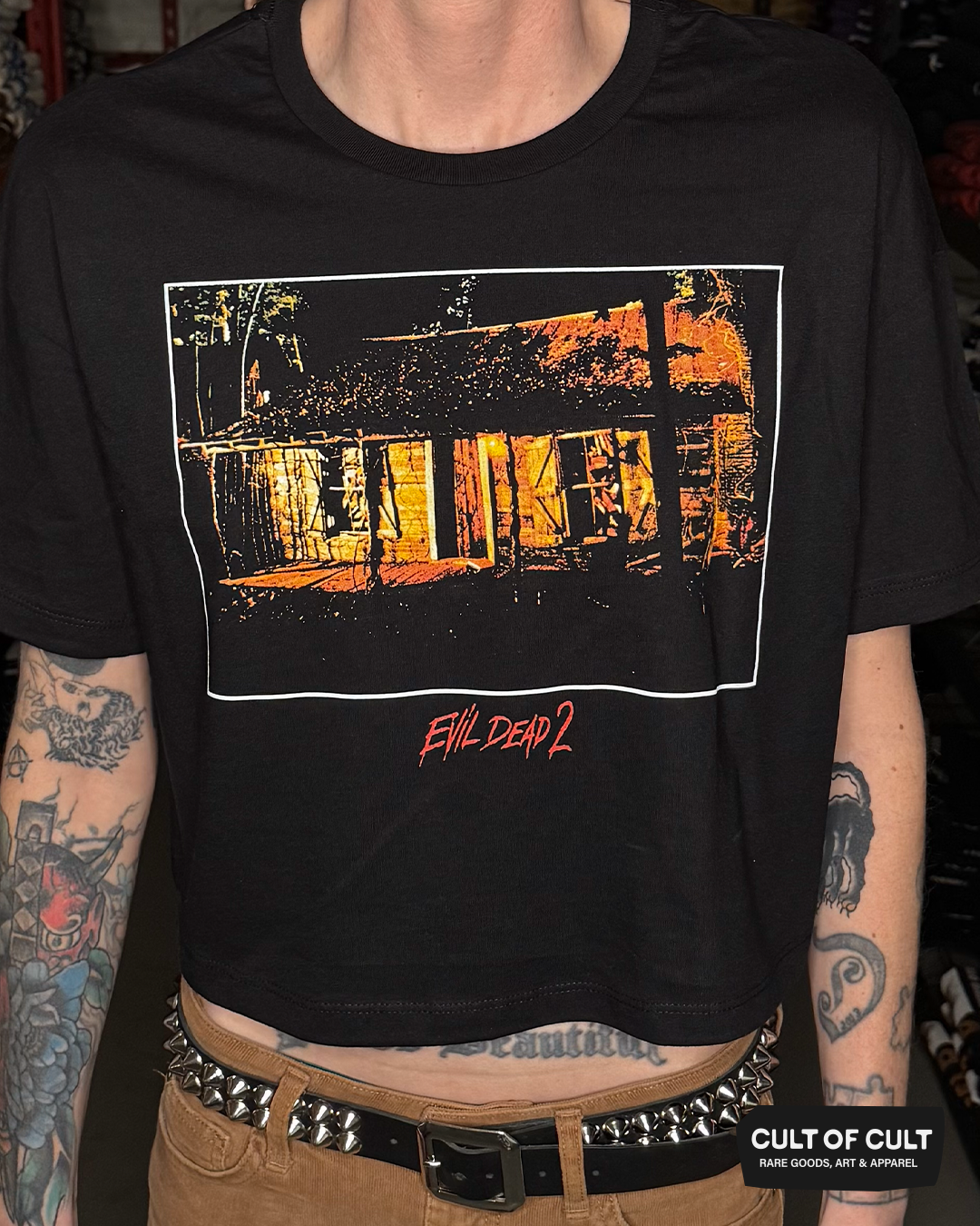 Evil Dead 2 Cabin Crop Top