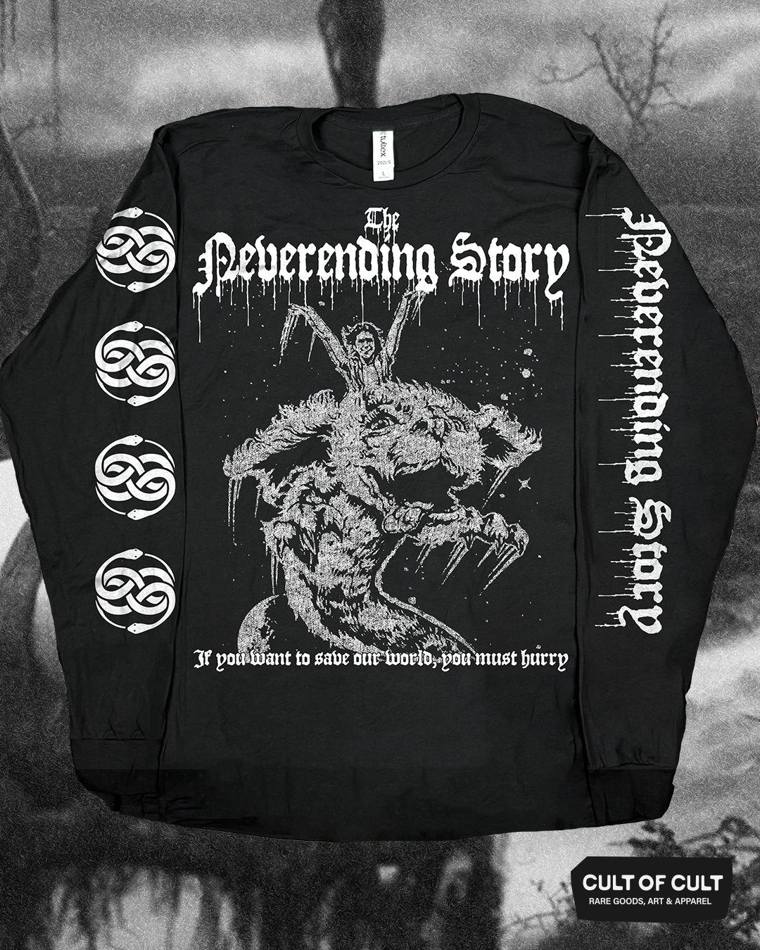 *SECRET DROP* The NeverEnding Story 1984 Dog Long Sleeve