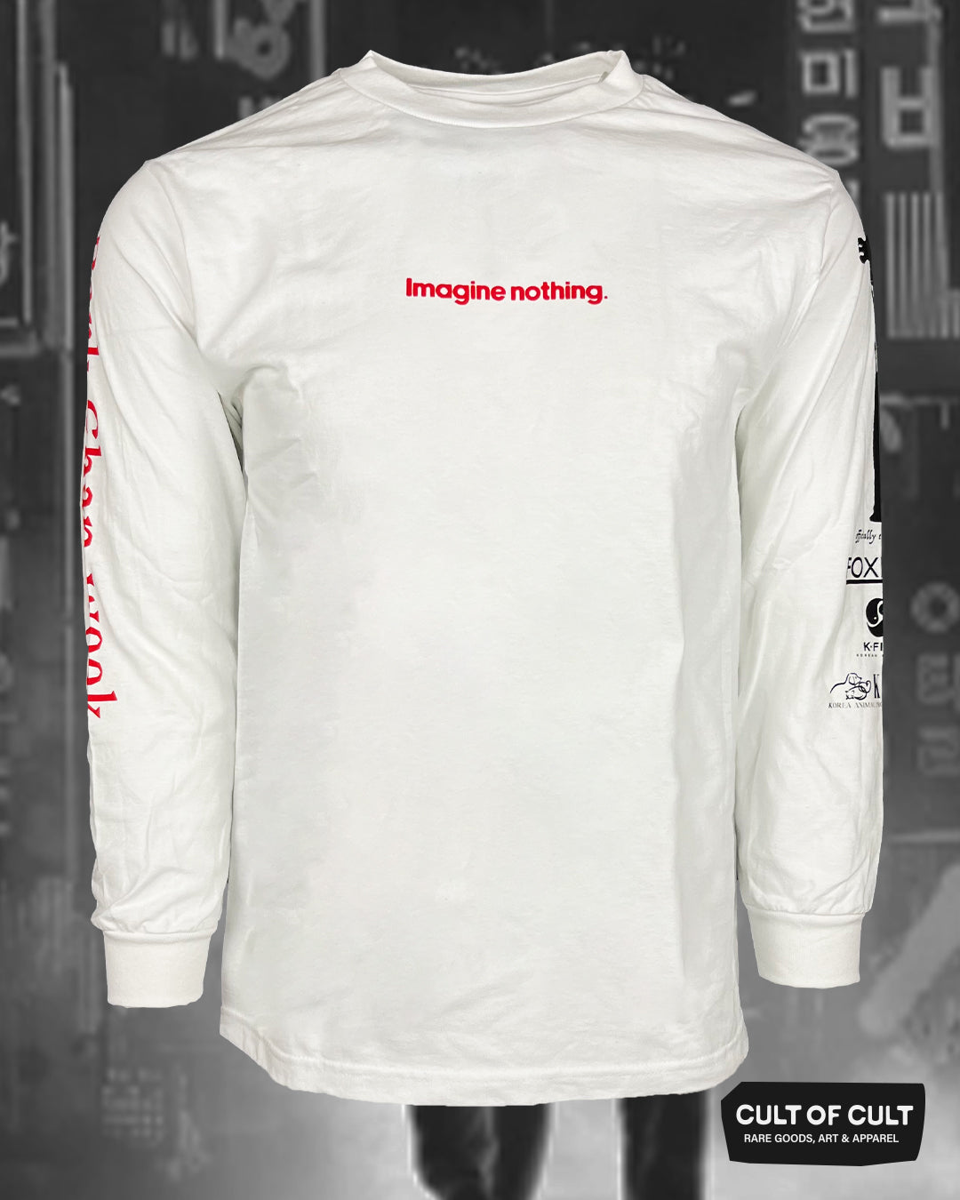 Oldboy Long Sleeve White Front