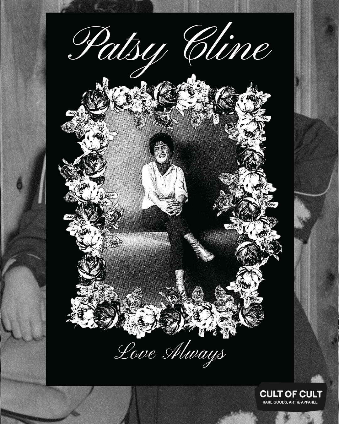 Patsy Roses Gibbera Patsy Cline Poster – Cult of Cult