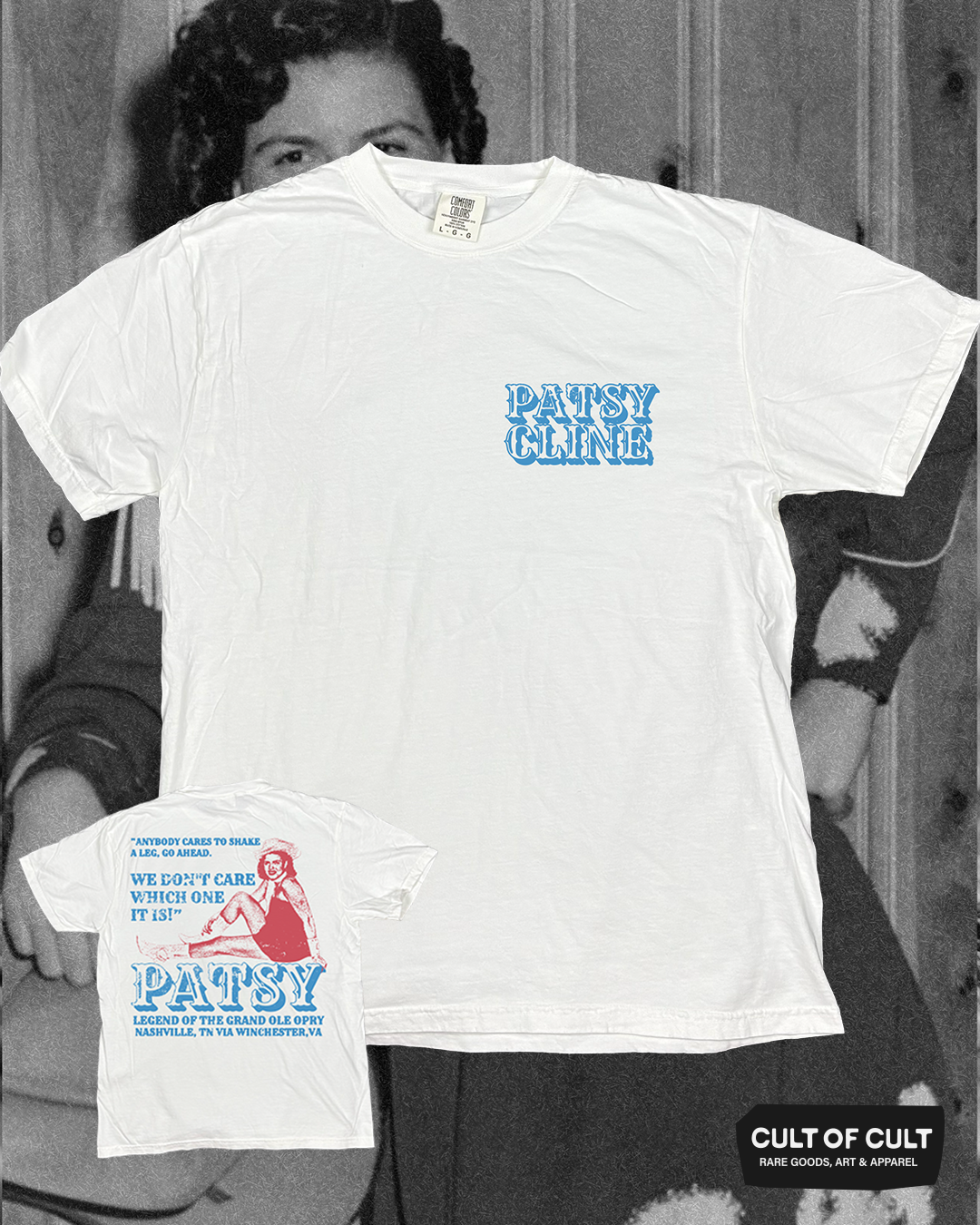 Patsy Cline Shake a Leg T-Shirt
