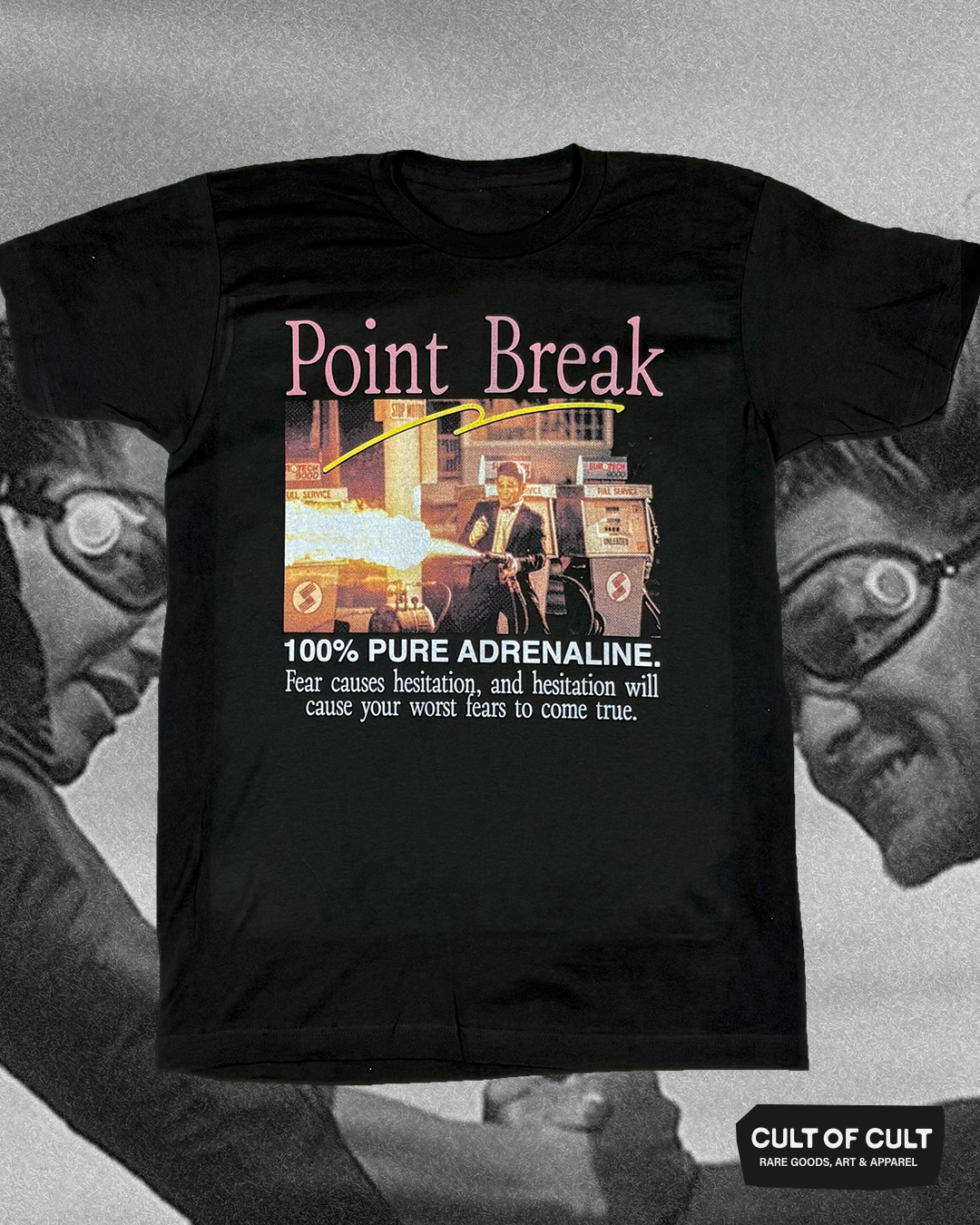 *GARAGE SALE 2026* Point Break 1991 Pure Adrenaline T-Shirt
