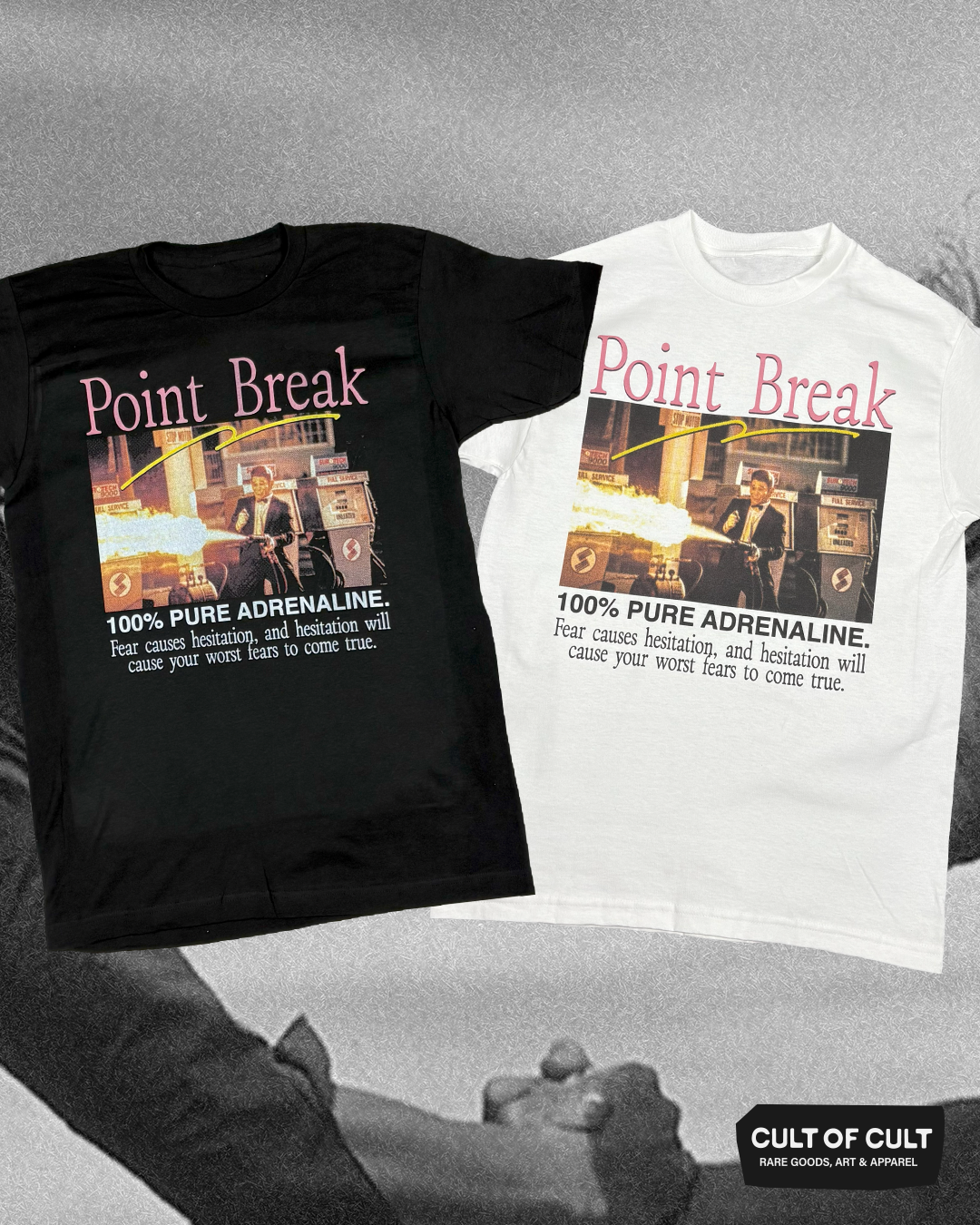 *GARAGE SALE 2026* Point Break 1991 Pure Adrenaline T-Shirt