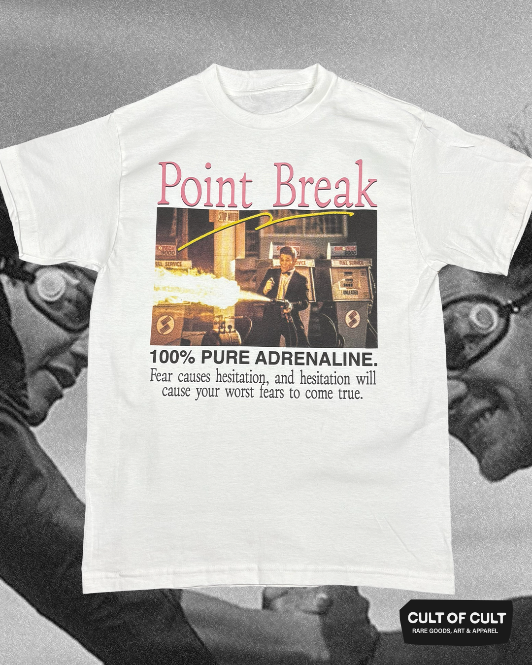 *GARAGE SALE 2026* Point Break 1991 Pure Adrenaline T-Shirt