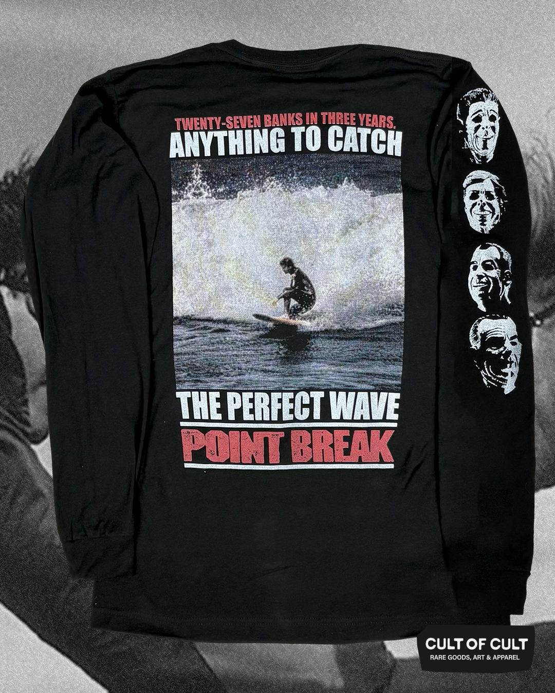 *GARAGE SALE 2026* Point Break 1991 Perfect Wave Long Sleeve