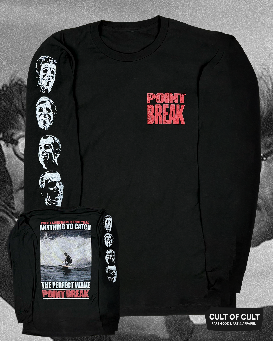 *GARAGE SALE 2026* Point Break 1991 Perfect Wave Long Sleeve